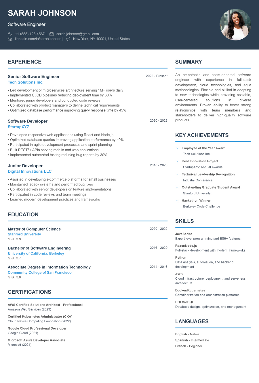 Professional Template